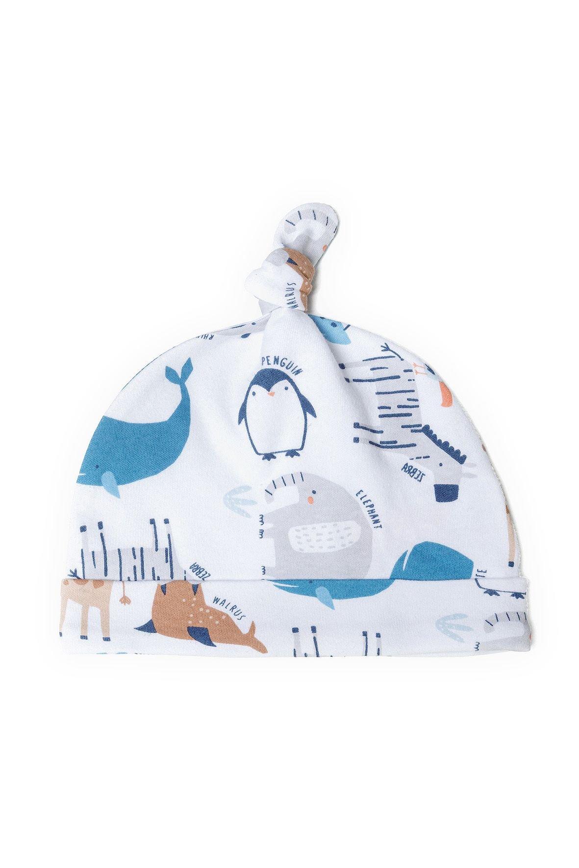 Комплект пижам из 4 предметов Minoti, синий 2023 весенние боди для новорожденных девочек милое женское боди с цветочным рисунком комбинезон наряды шляпа повседневная одежда