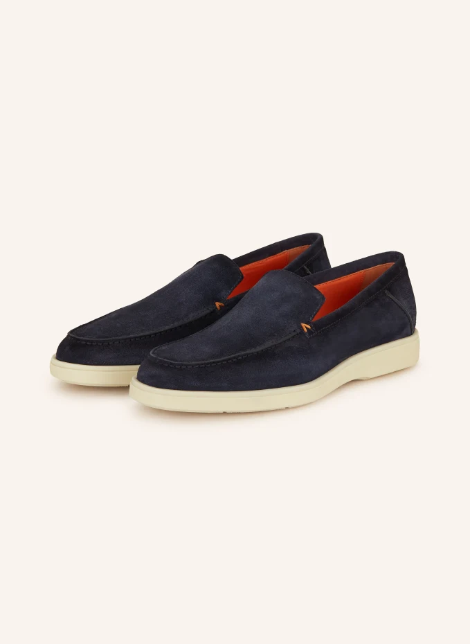 

Тапочки ботаник Santoni, синий