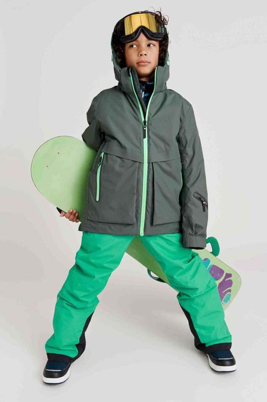 Детские брюки Reima, зеленый