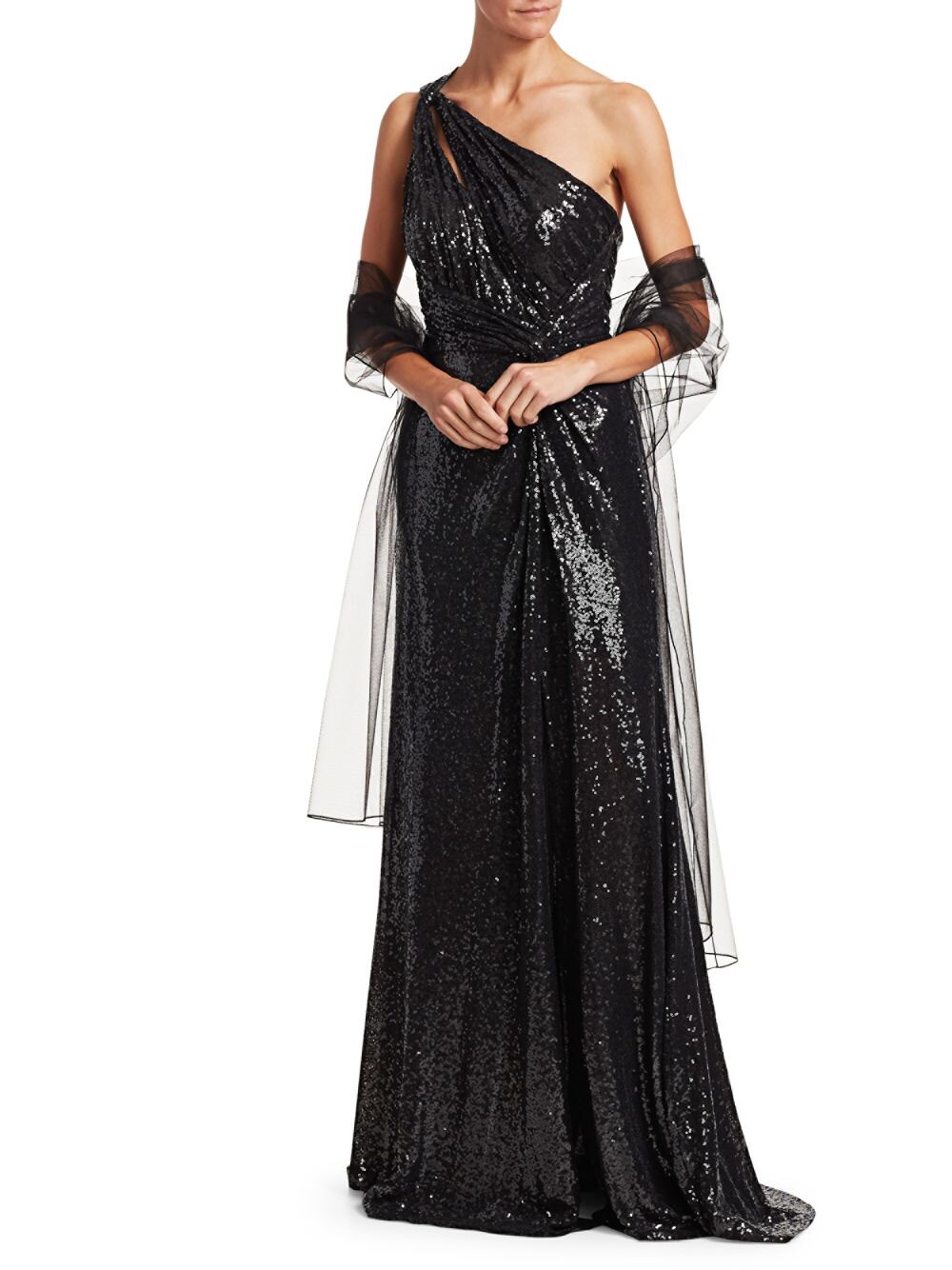 

Накидка из тюля Rene Ruiz Collection, черный