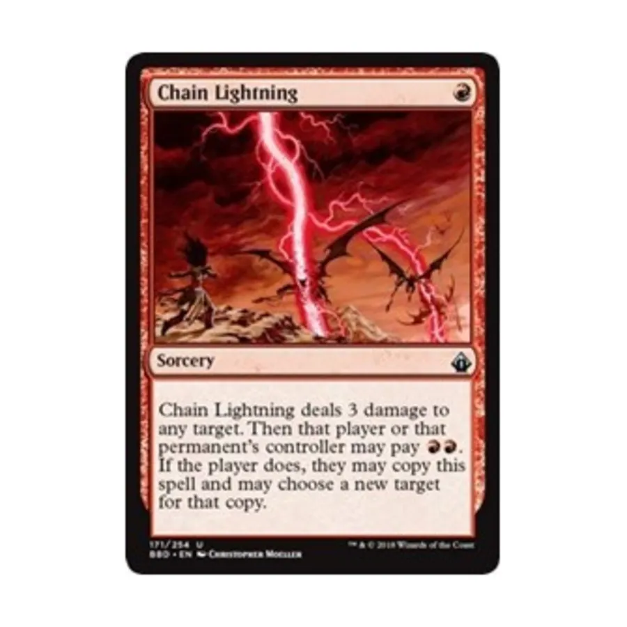 

CCG Цепная молния (U), MTG - Battlebond