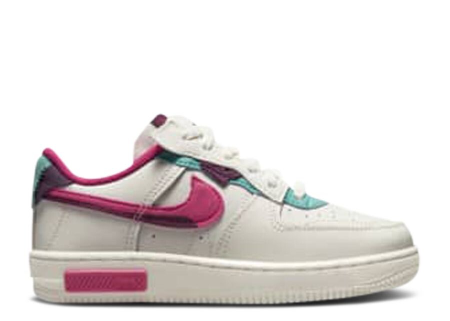 

Кроссовки Nike Force 1 Fontanka PS, цвет Sail Washed Teal Sangria