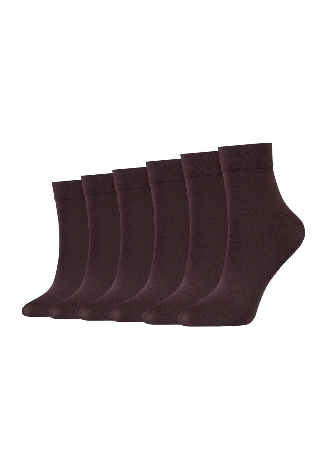 

Носки camano 6 шт fine 3D premium 40 Denier, цвет mocca