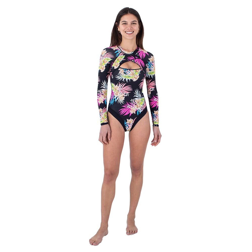 

Купальник Hurley Hana Cross Yoke Surfsuit, разноцветный
