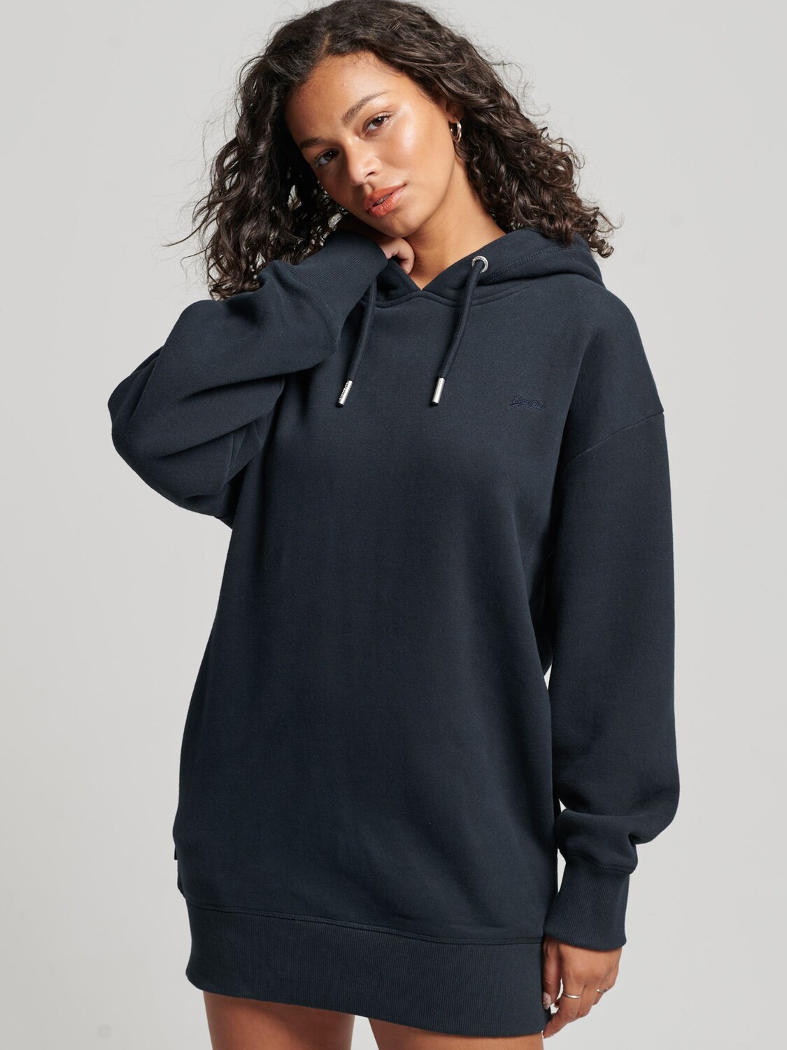 

Толстовка с вышитым логотипом Superdry Vintage, темно-синий
