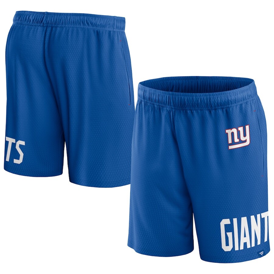 

Шорты Fanatics Branded New York Giants, роял