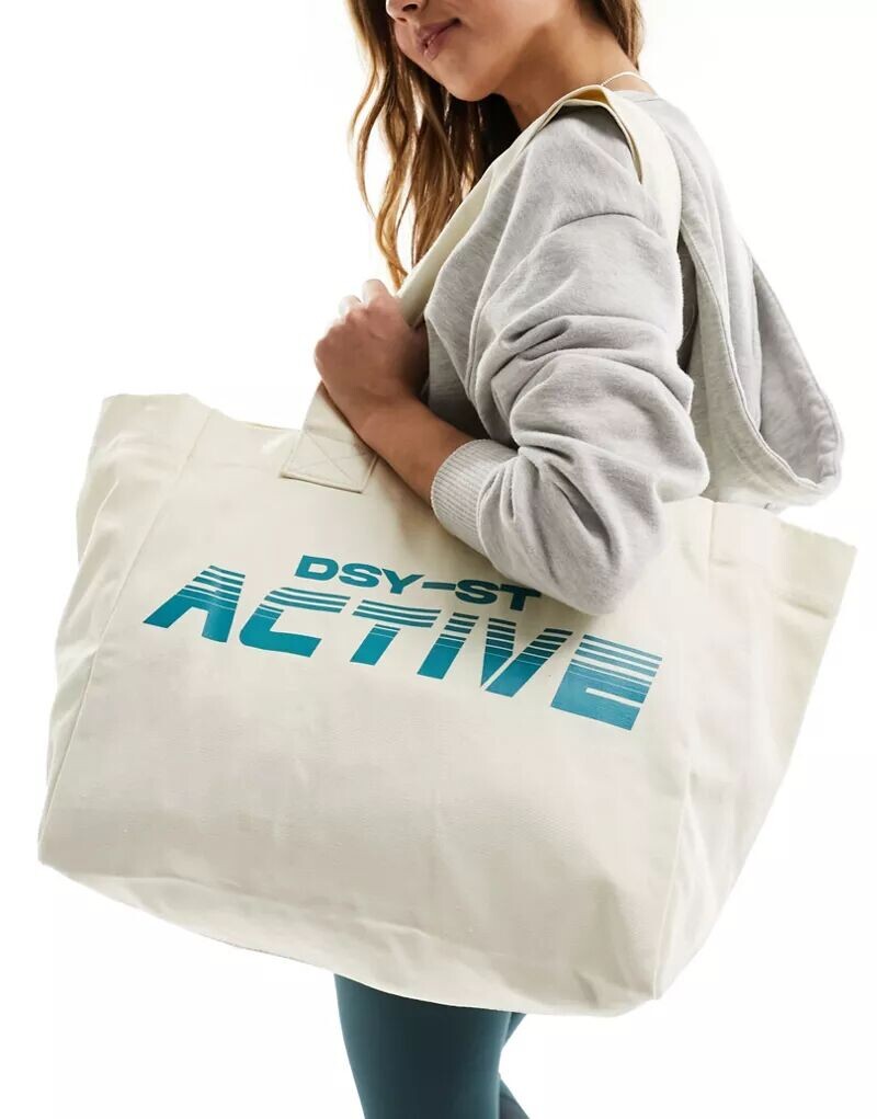 

Нейтральная сумка-шоппер Daisy Street Active Swirly