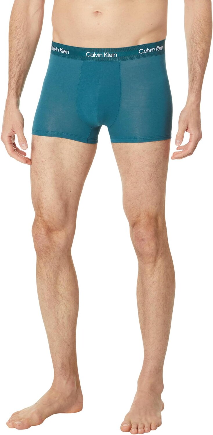 

Трусы Eco Pure Modal Trunks Calvin Klein Underwear, цвет Atlantic Deep