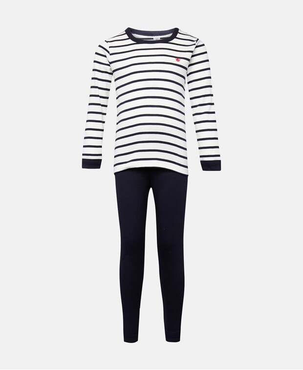 

Пижама Petit Bateau, темно-синий