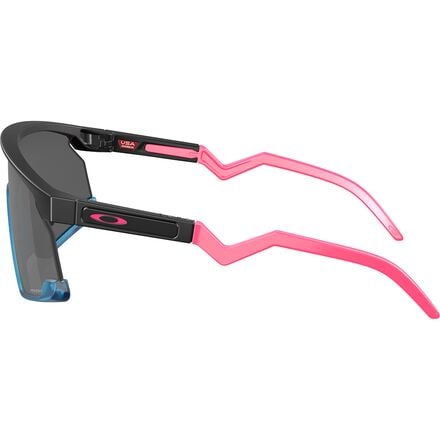 Солнцезащитные очки Bxtr Prizm Oakley, цвет MatteBlack/Teal w/Prizm Black цена и фото