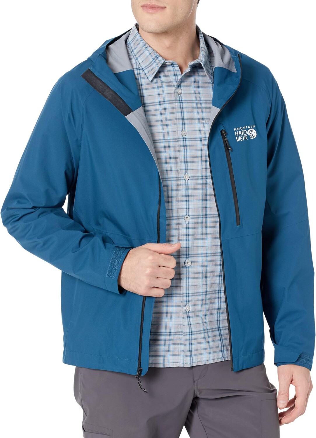 

Куртка Stretch Ozonic Jacket Mountain Hardwear, цвет Dark Caspian