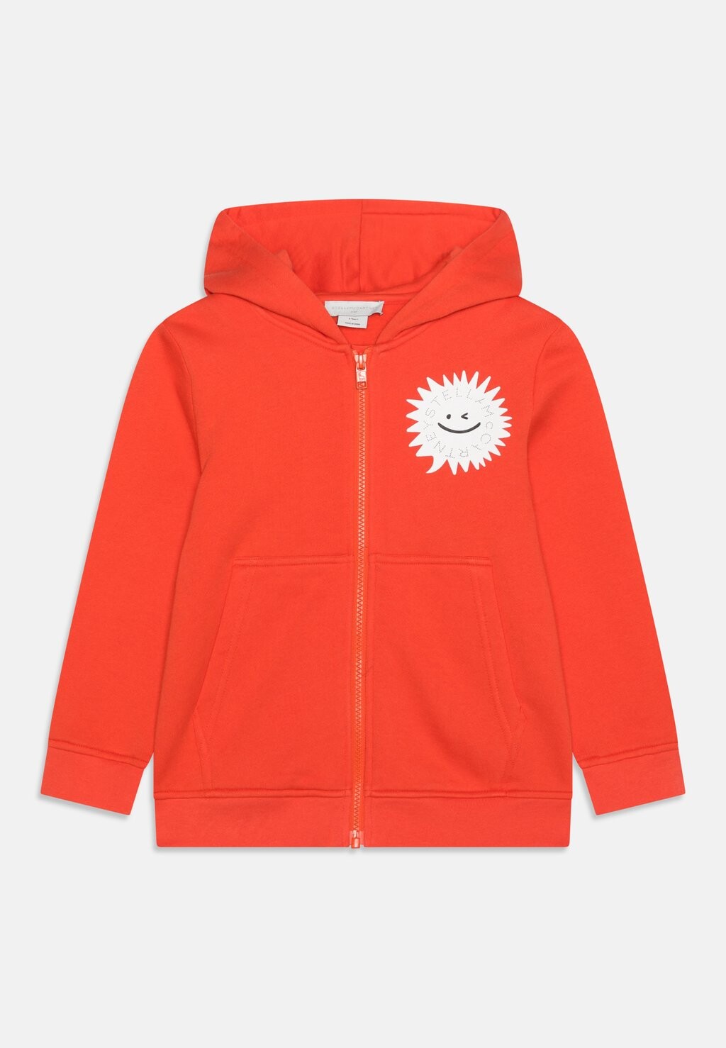 

Толстовка на молнии Unisex Stella McCartney Kids, красный