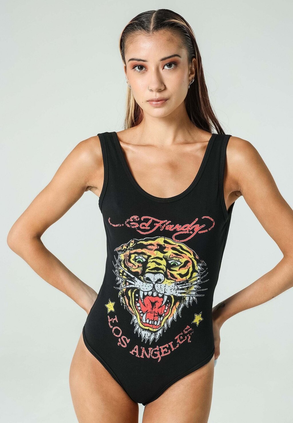 Топ Ed Hardy, черный