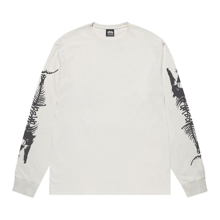 

Футболка Stussy Barracuda Long-Sleeve Tee, кремовый