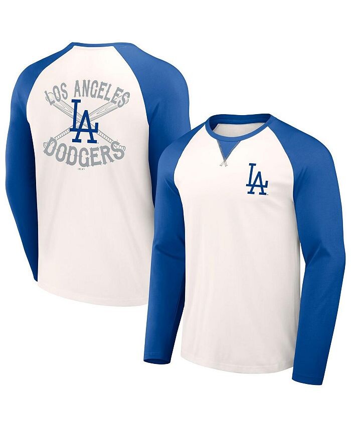 

Мужская коллекция Darius Rucker от White, Royal Los Angeles Dodgers Team Color Футболка реглан Fanatics, мультиколор