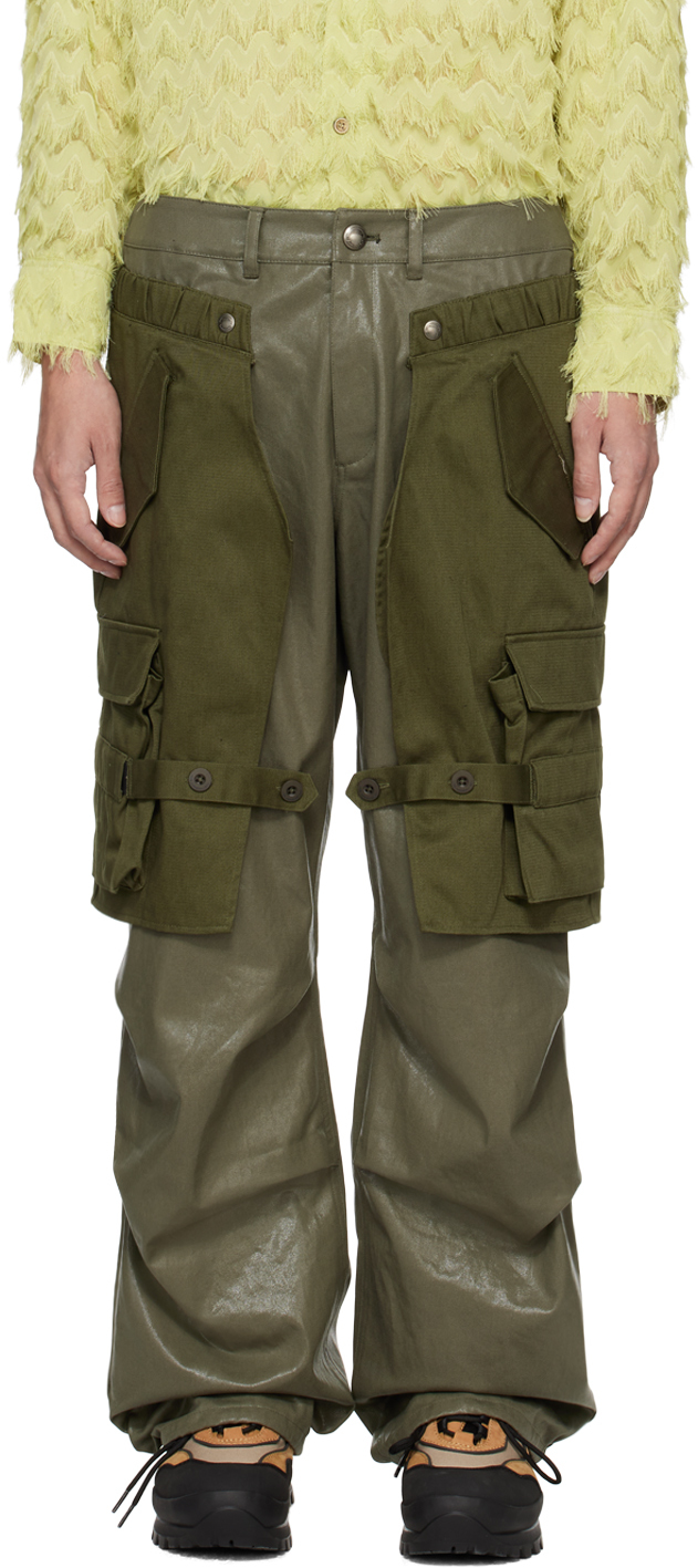 Брюки карго цвета хаки Raptor Andersson Bell брюки карго размер 48 s хаки