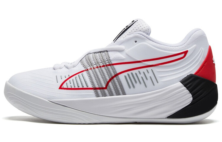 

Кроссовки баскетбольные Puma Fusion Nitro унисекс, белый / красный
