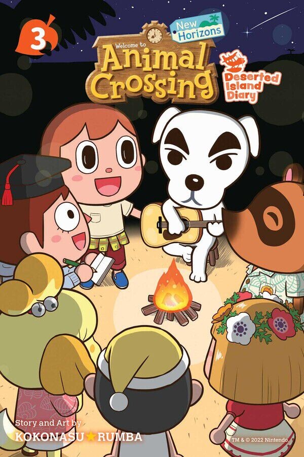 

Манга Animal Crossing: New Horizons - Deserted Island Diary Manga Volume 3