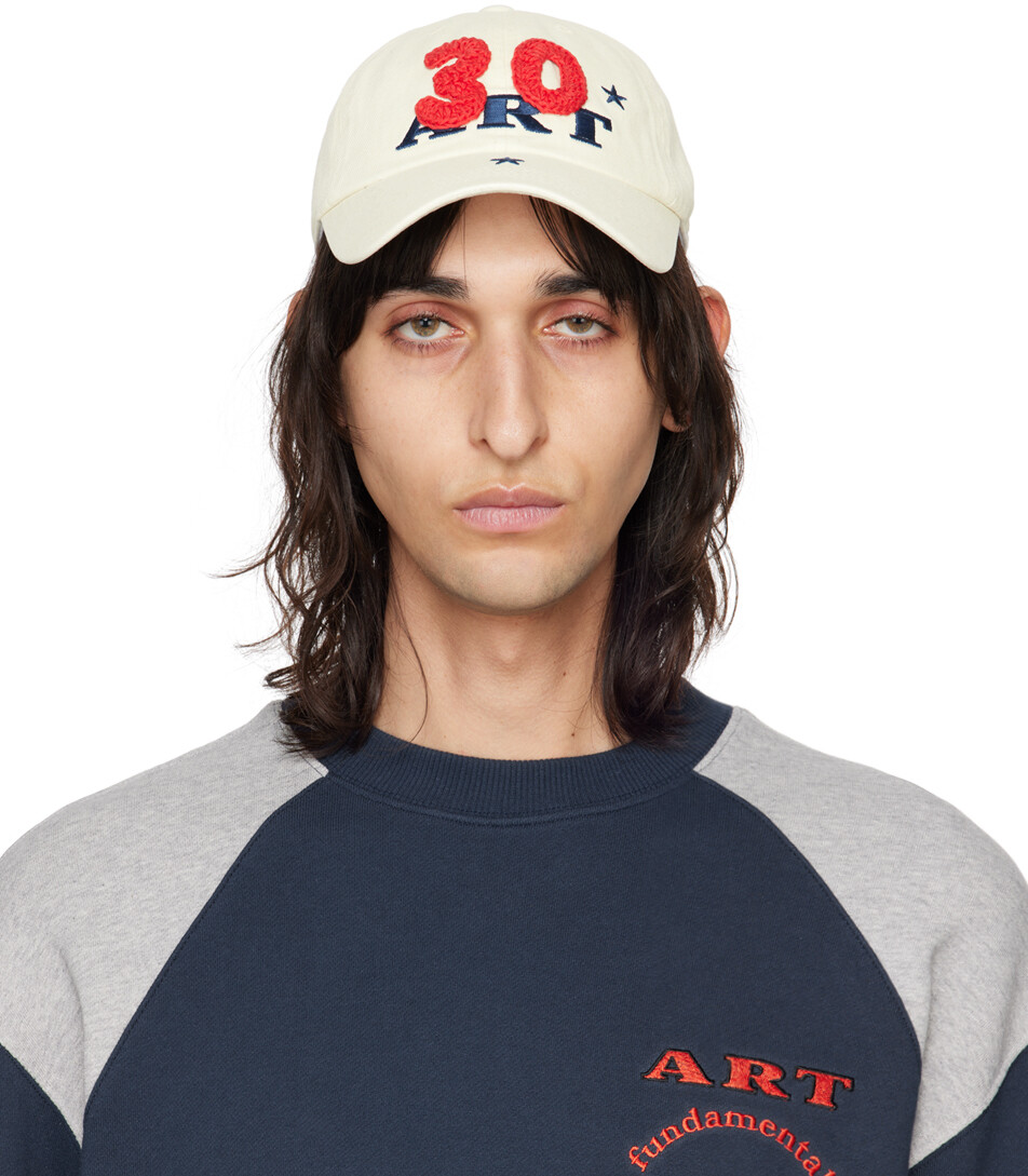 

Кепка Off-White 'Art 30' Kijun, цвет Cream