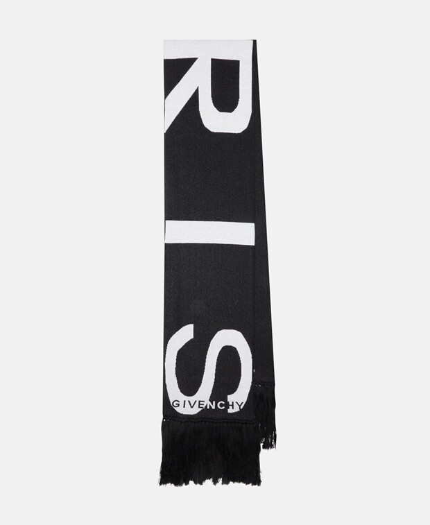 

Вязаный шарф Givenchy, черный