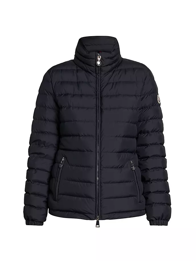 

Пуховик Abderos Moncler, темно-синий