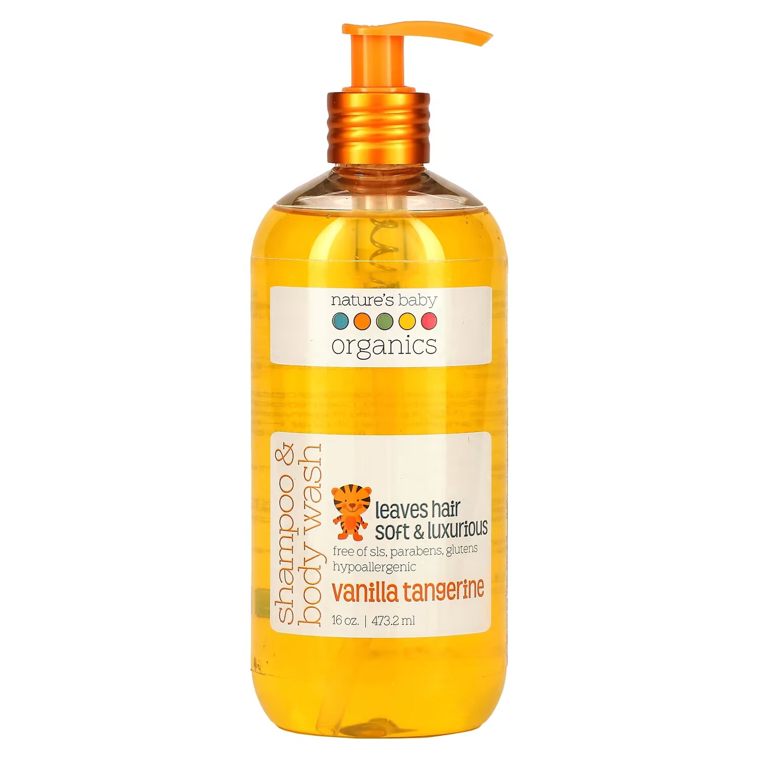 

Шампунь Nature's Baby Organics Vanilla Tangerine 473,2 мл