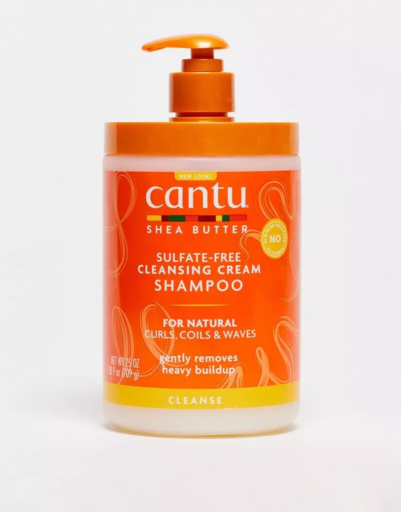 

Очищающий крем-шампунь Cantu Natural Hair Salon Size с маслом ши, 24 жидких унции