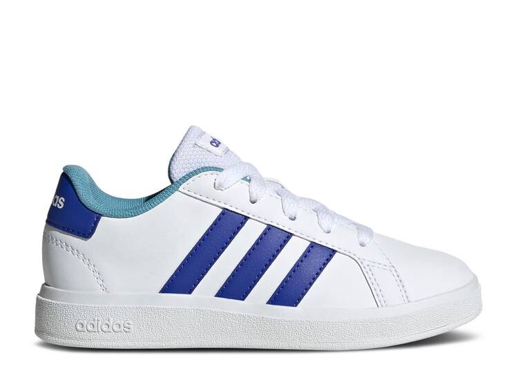 

Кроссовки Adidas GRAND COURT 2.0 BIG KID 'WHITE LUCID BLUE', белый