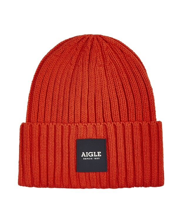 

Вязаная шапка Aigle, цвет Pumpkin Orange
