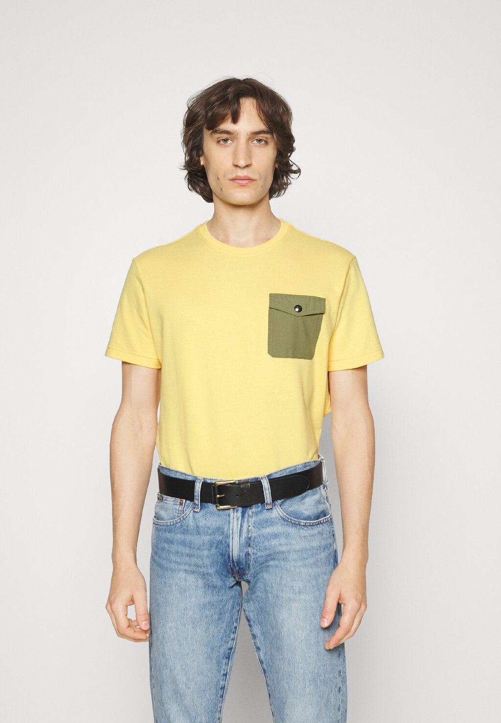 

Базовая футболка Polo Ralph Lauren, желтый