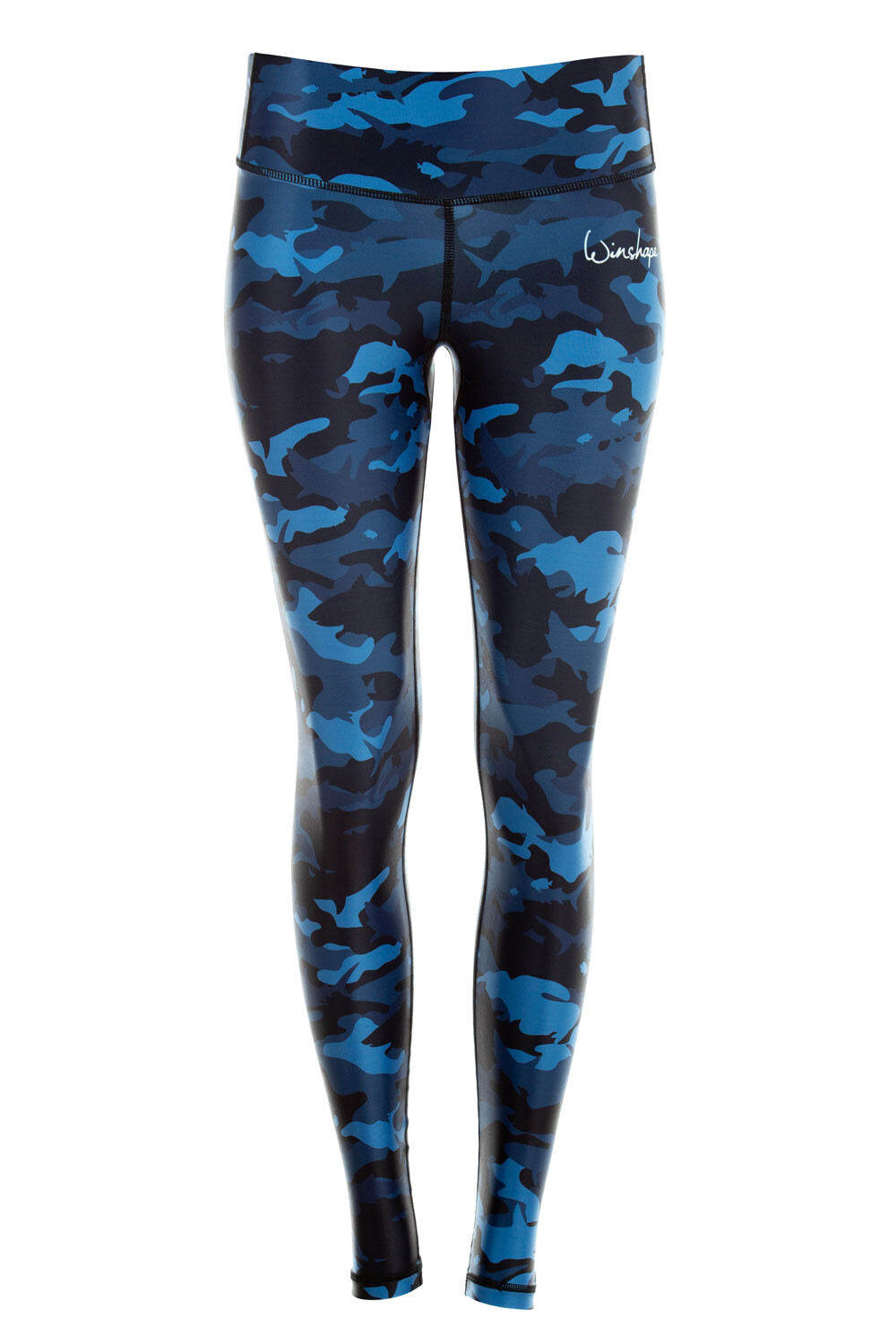 

Спортивные леггинсы Winshape Functional Power Shape Tights AEL102, цвет camo blue
