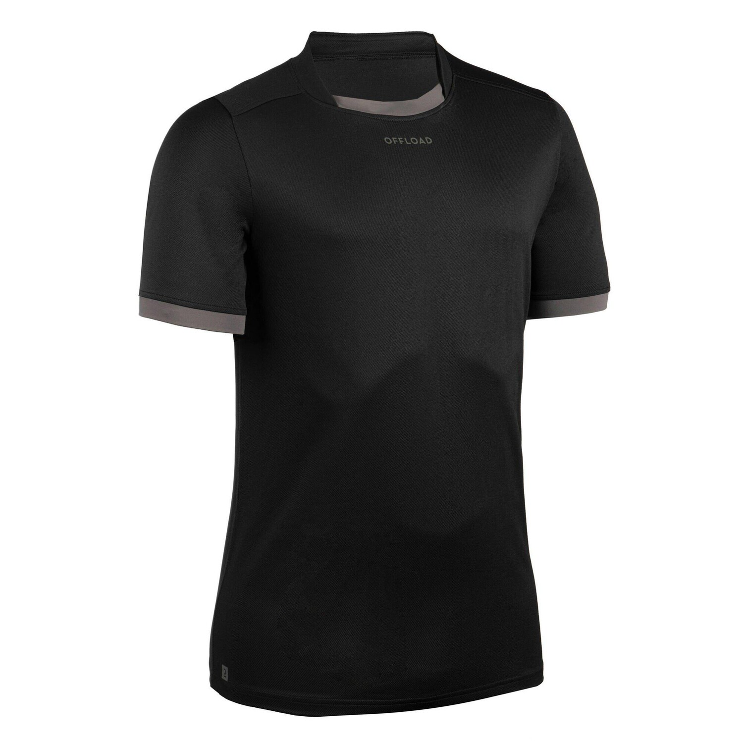 

Рубашка для регби с короткими рукавами Decathlon R100 Offload, черный