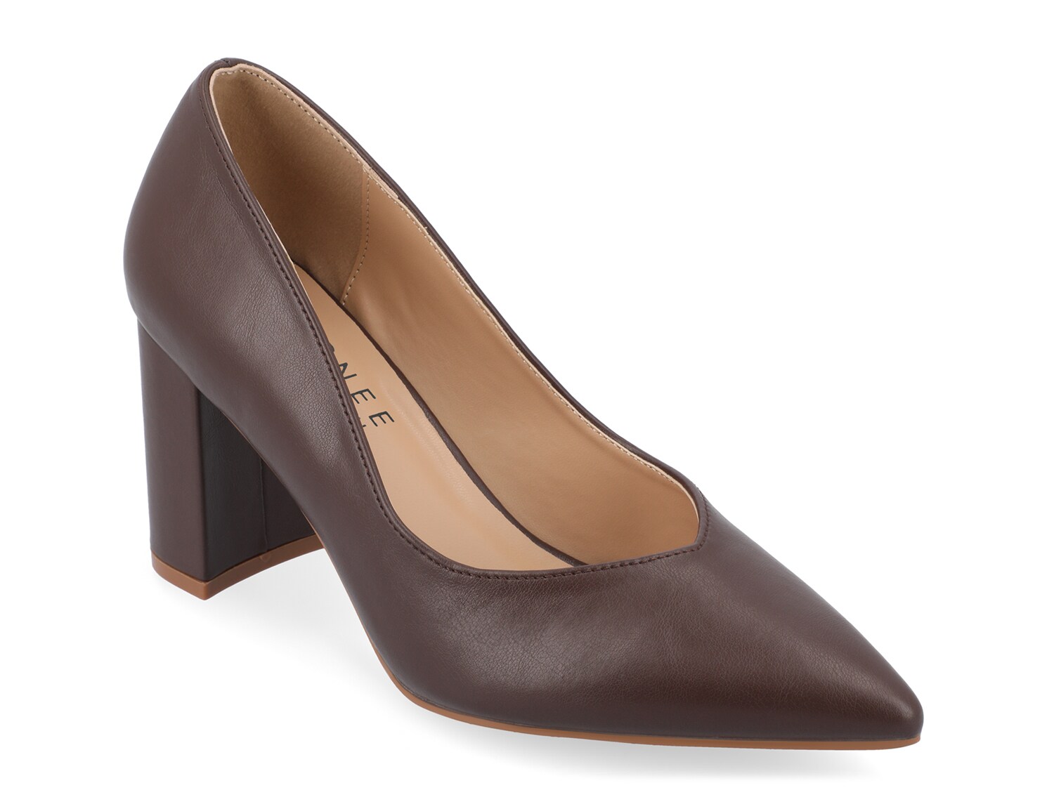 Туфли Journee Collection Simonne, темно-коричневый туфли journee collection simonne серо коричневый