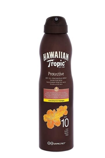

Защитное сухое аргановое масло, Солнцезащитное масло SPF10 Hawaiian Tropic
