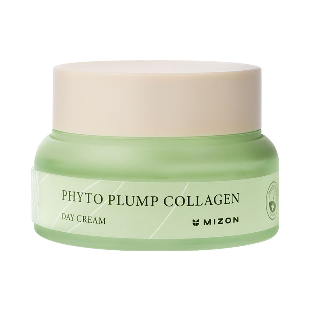 Крем против морщин Phyto plump collagen day cream Mizon, 50 мл mizon phyto plump collagen serum 30 мл 1 01 жидк унции