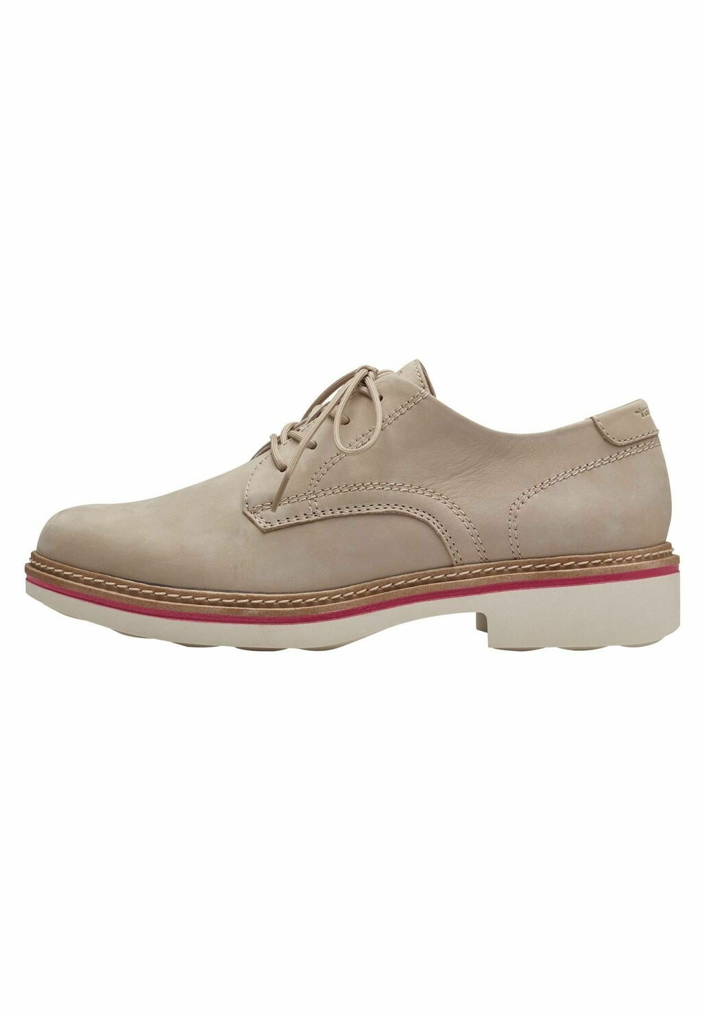 

Спортивные туфли на шнуровке Tamaris, цвет taupe