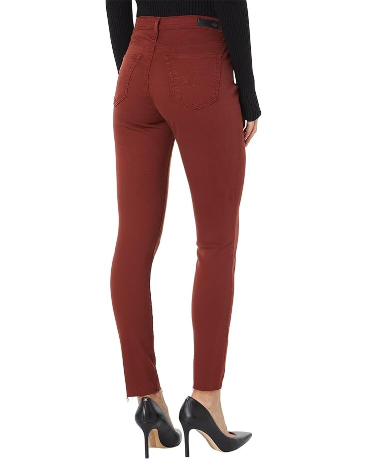 

Брюки AG Jeans Ankle Super Skinny Leggings, цвет Dark Hibiscus