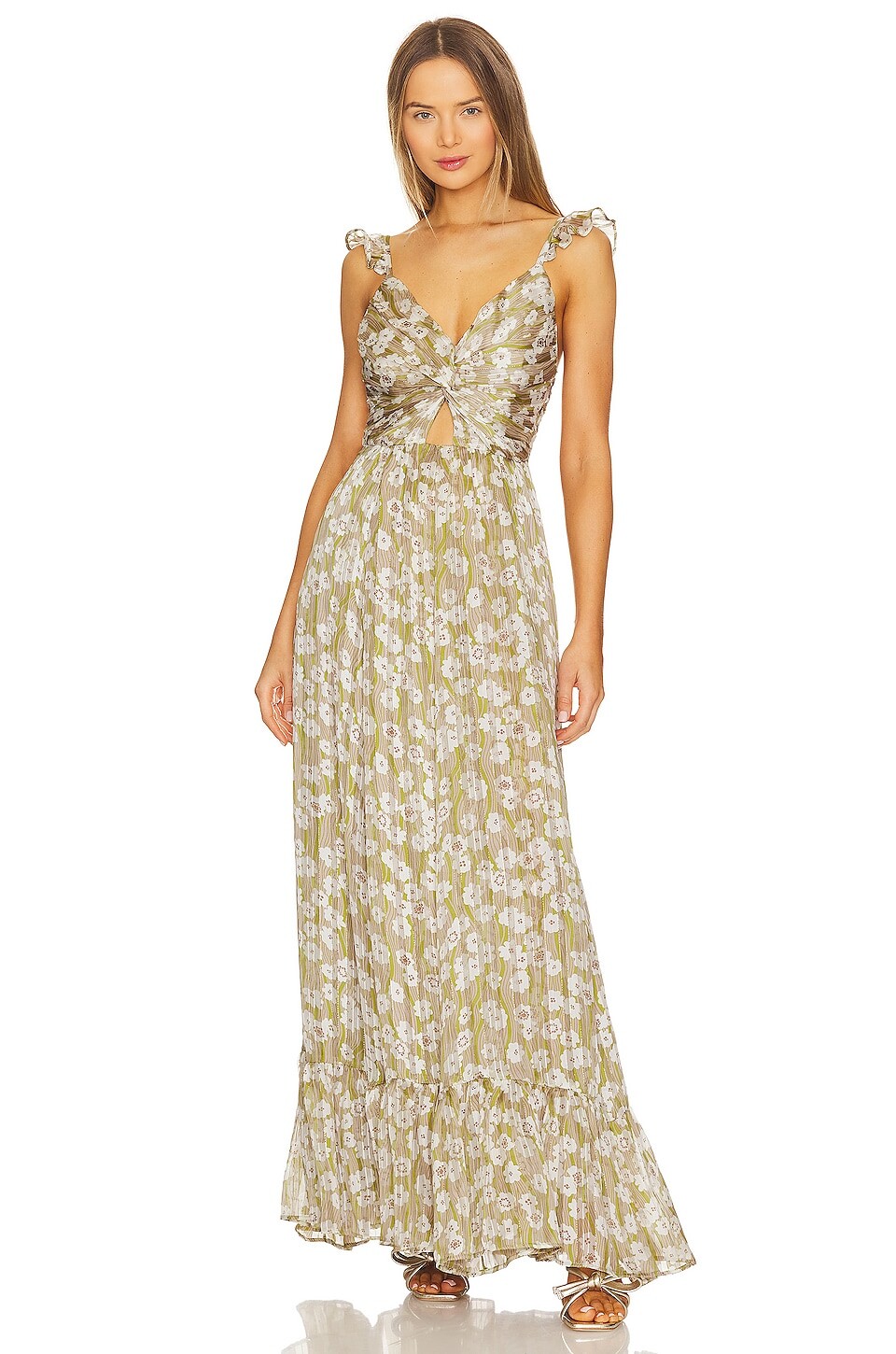 

Платье Sabina Musayev Silvia, цвет Lime Print