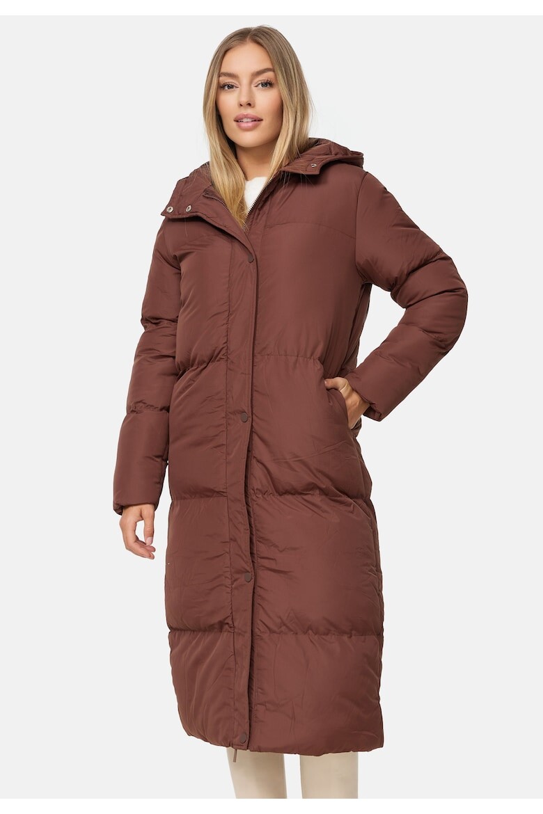 

Длинная зимняя куртка Jodie 2771 с капюшоном Threadbare, коричневый