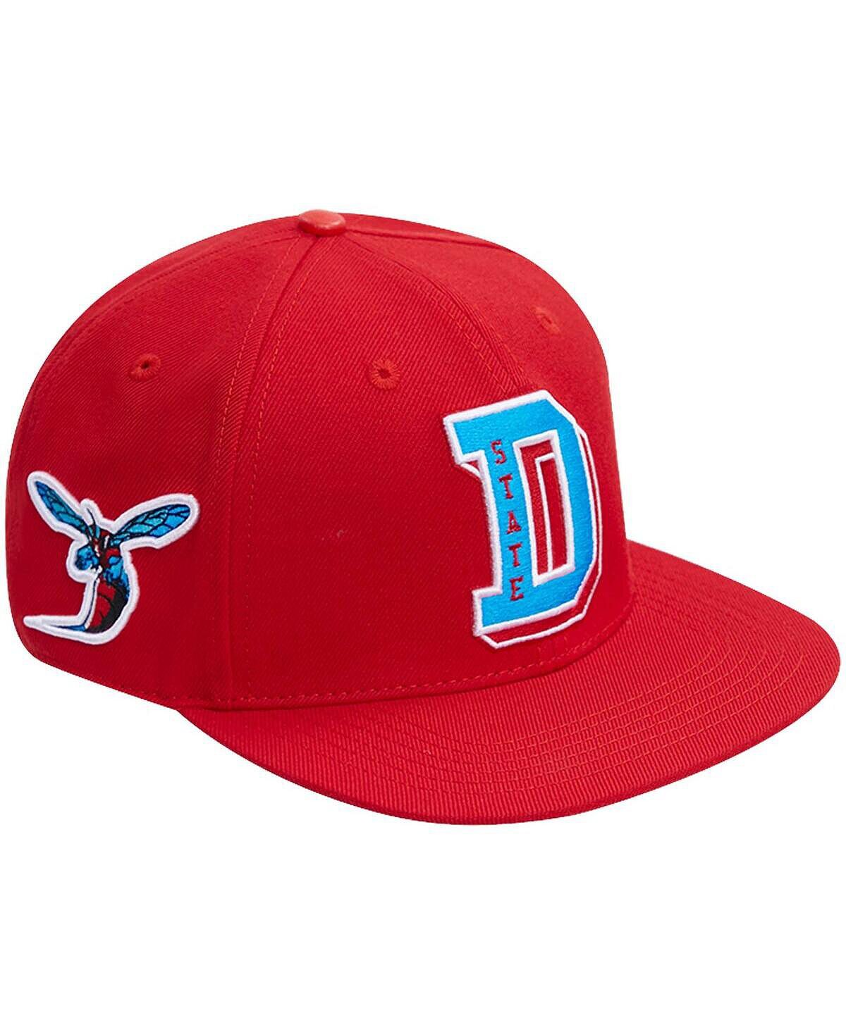 

Мужская красная кепка Delaware State Hornets Evergreen D Snapback Pro Standard