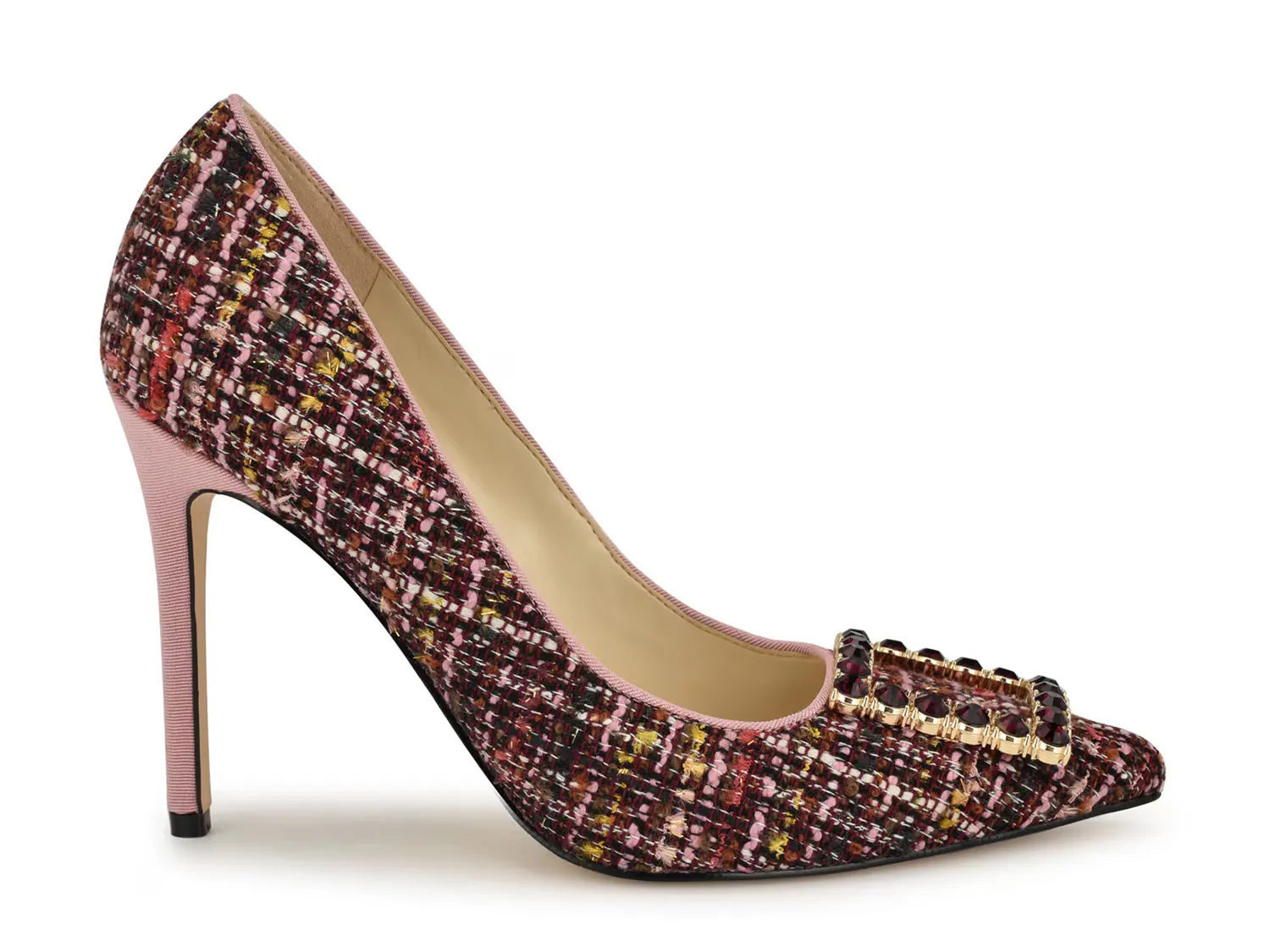 

Туфли Franny Pump Nine West, цвет darkpink_multicolortweed