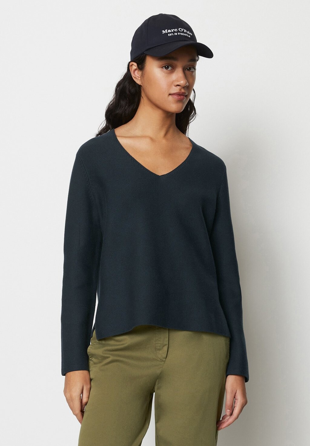 

Джемпер V-NECK LOOSE Marc O'Polo, цвет deep blue sea