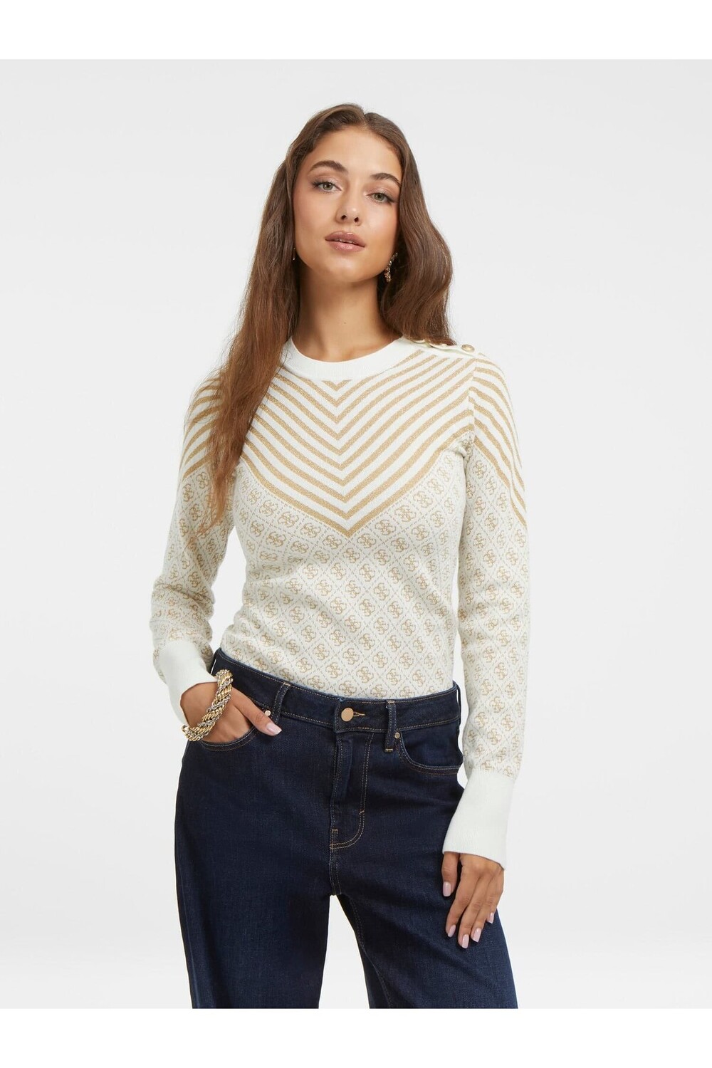 

Женский трикотаж Renee Guess, бежевый