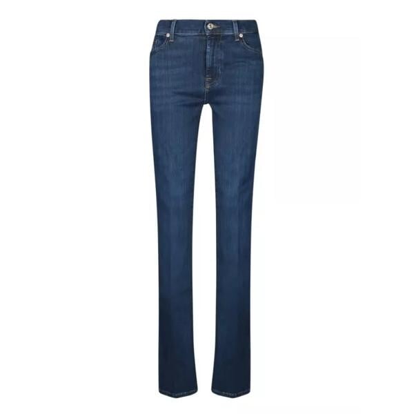 

Джинсы mid-rise jeans Seven For All Mankind, синий