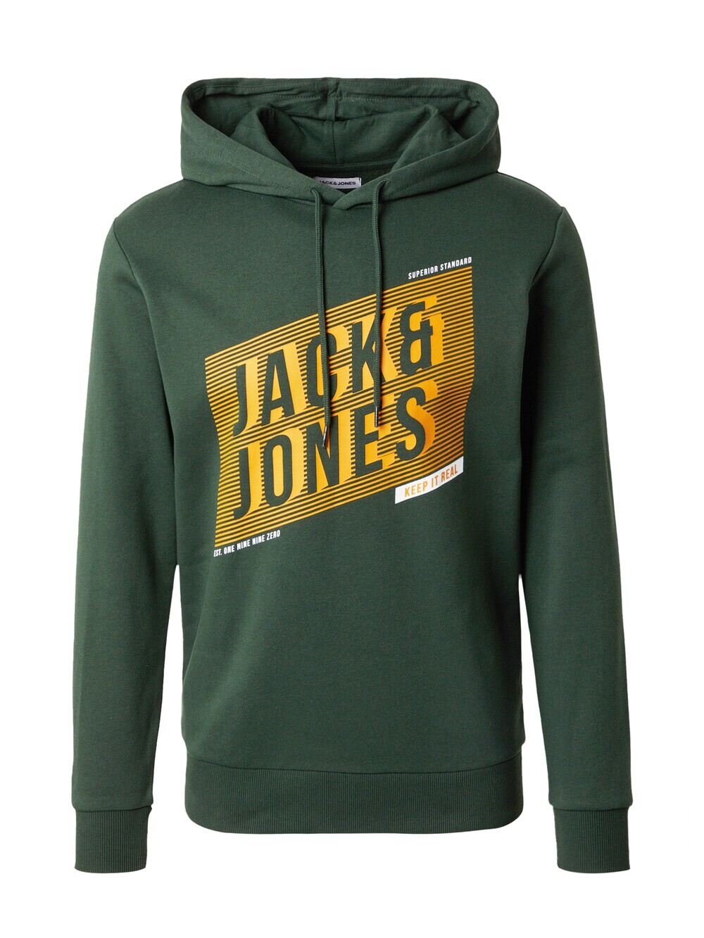 

Толстовка JACK & JONES, темно-зеленый