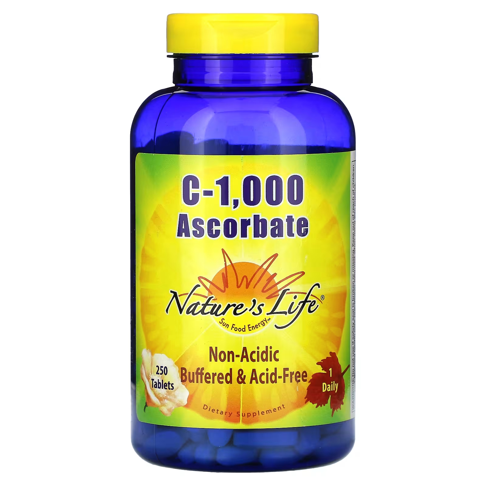 Аскорбат Nature's Life C-1000, 250 таблеток