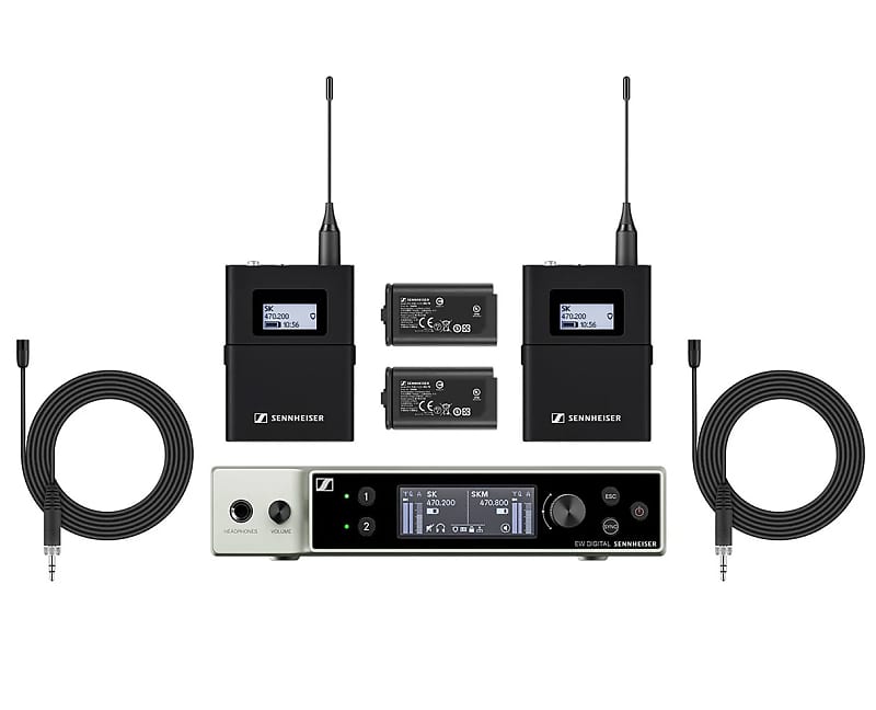 Беспроводная петличная микрофонная система Sennheiser EW-DX MKE2 SET (R1-9) Digital UHF Wireless Lavalier Microphone System рабочий процесс тестировщика