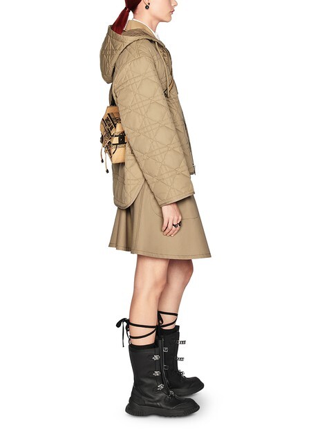 

Бушлат Macrocannage с капюшоном Dior, бежевый