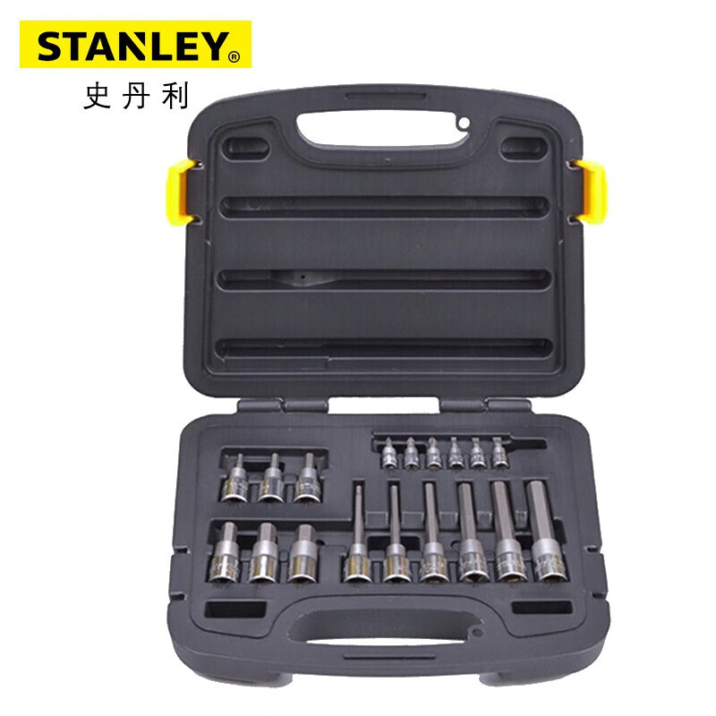 Stanley 91-942-22 Набор из 18 предметов серии 6,3 мм, 12,5 мм, набор 6-угловых отверток