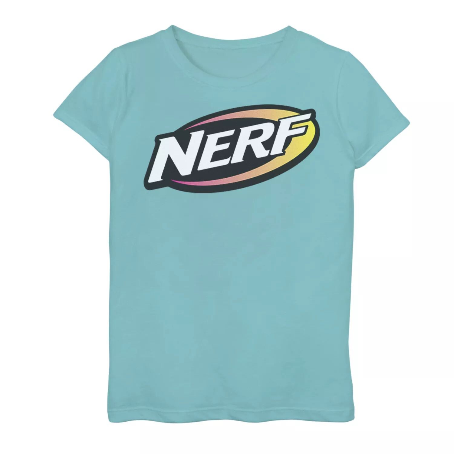 

Оранжево-красная футболка с логотипом Nerf для девочек 7–16 лет Licensed Character